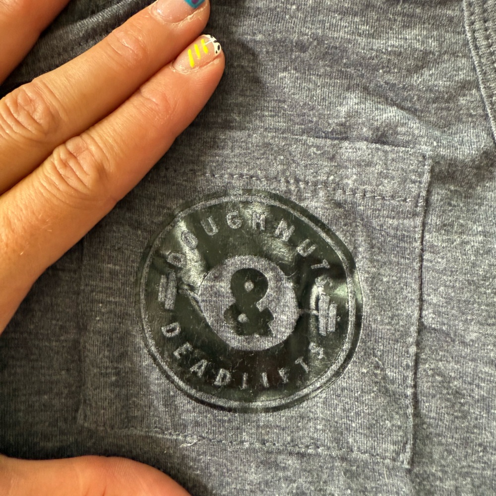 Gray Tank Top with Logo